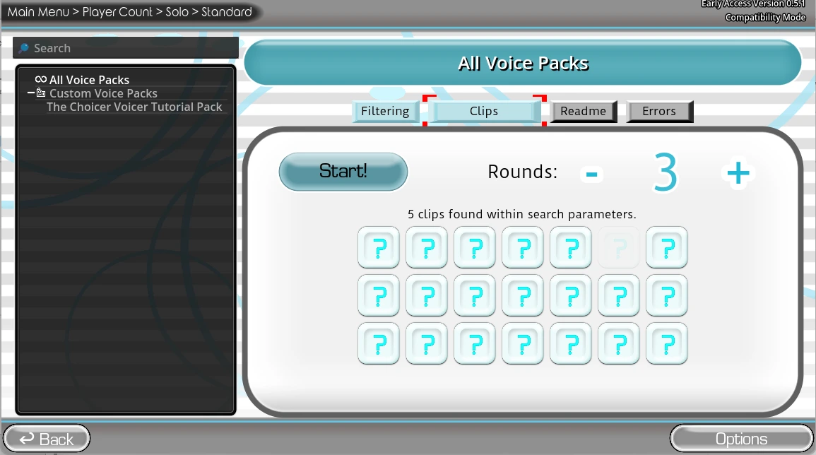 The Choicer Voicer judges reflect but do not define screenshot