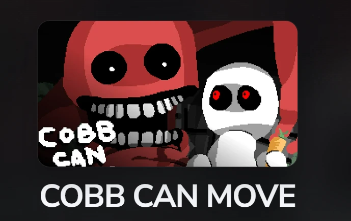 Cobb Can Move gameplay screenshot showing the browser play session layout