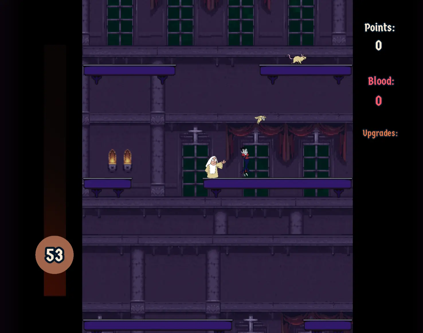 Dracula Drop character pressure screenshot