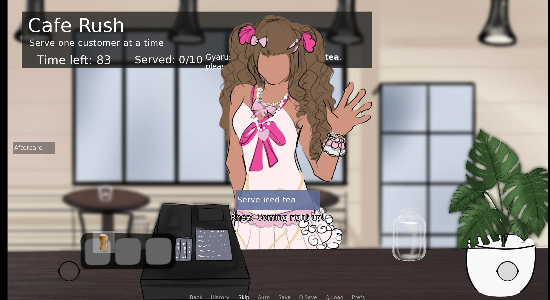 Over Dose a spoiler-light route method screenshot